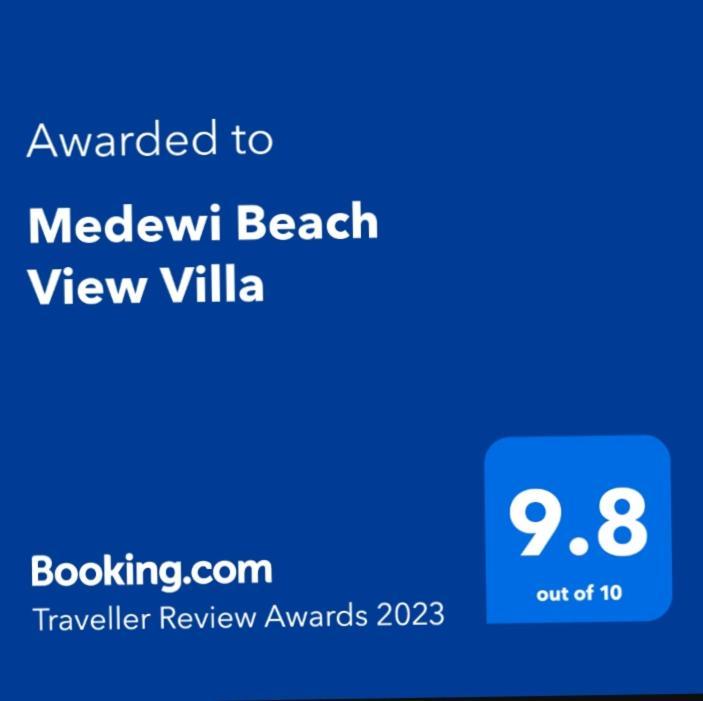 Medewi Beach View Villa Jembrana Exteriér fotografie